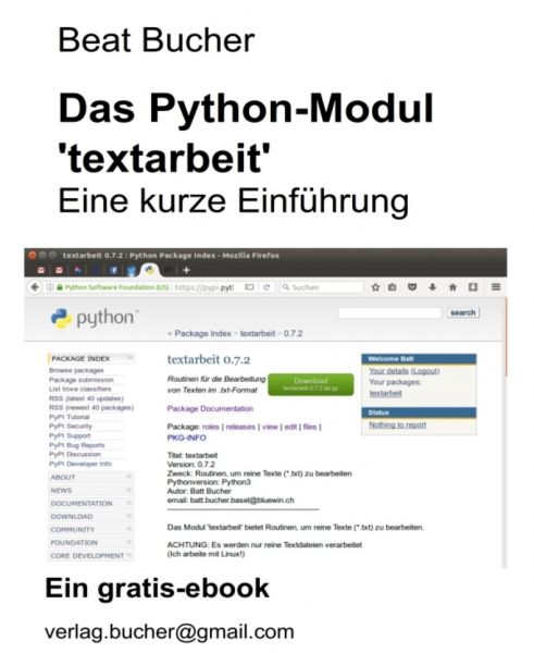 Das Python Modul 'textarbeit'