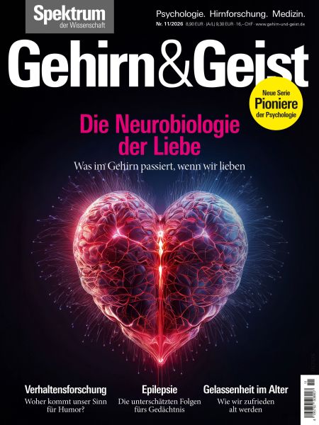 Gehirn&Geist 11/2026 Die Neurobiologie der Liebe