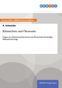 Klimaschutz und Ökonomie