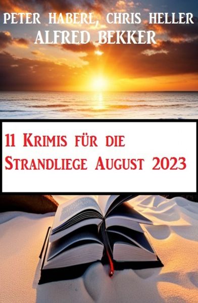 11 Krimis für die Strandliege August 2023