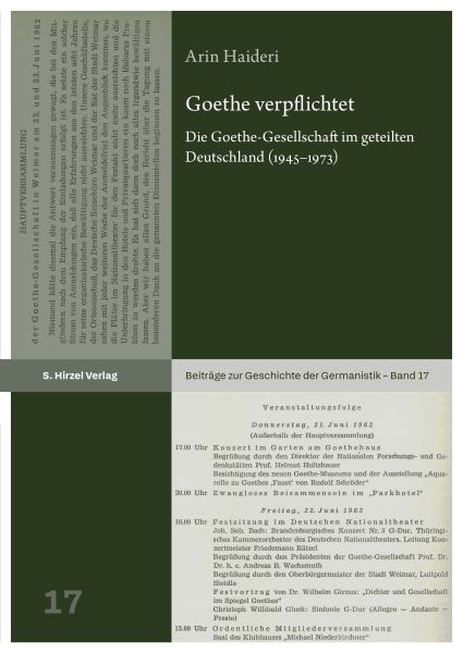 Goethe verpflichtet