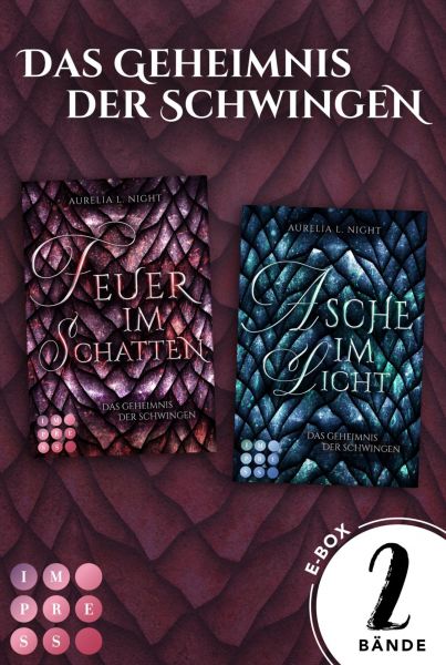 Das Geheimnis der Schwingen: Sammelband der packenden Romantasy-Buchreihe