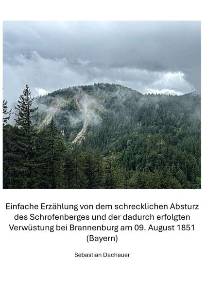 Einfache Erzählung von dem schrecklichen Absturz des Schrofenberges und der dadurch erfolgten Verwüs