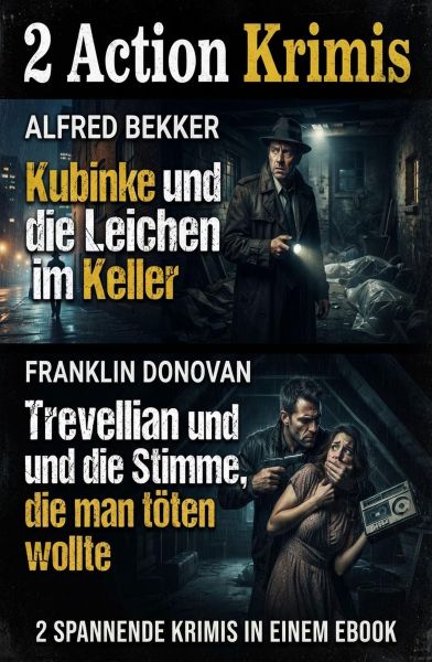 2 Action Krimis: Kubinke und die Leichen im Keller / Trevellian und ​die Stimme, die man töten wollt