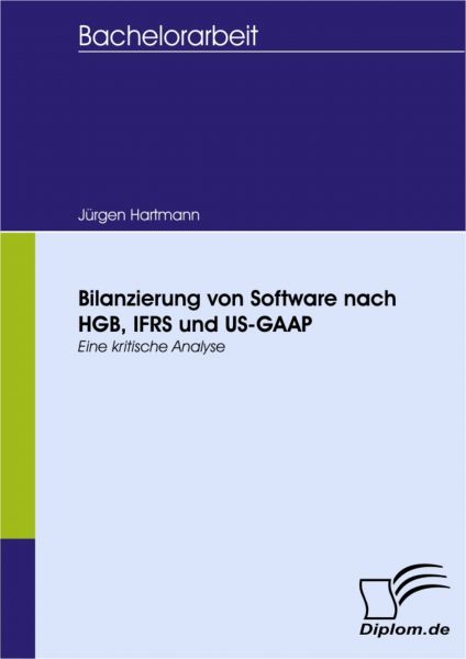 Bilanzierung von Software nach HGB, IFRS und US-GAAP