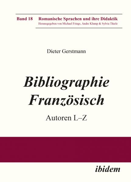 Bibliographie Französisch