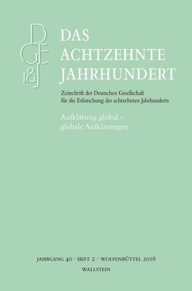 Aufklärung global – globale Aufklärungen