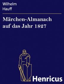 Märchen-Almanach auf das Jahr 1827