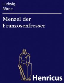 Menzel der Franzosenfresser