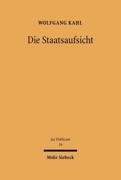 Die Staatsaufsicht