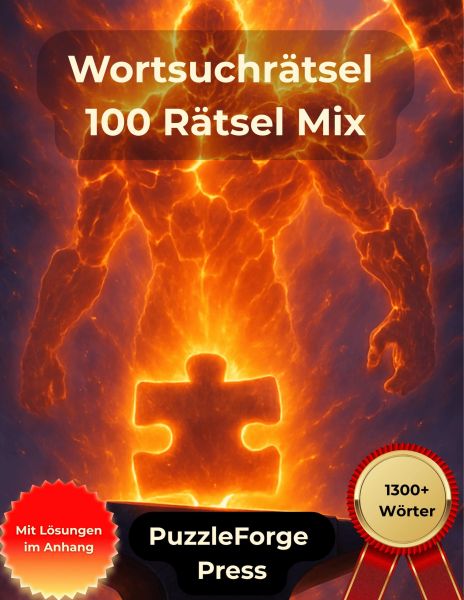Wortsuchrätsel - 100 Rätsel Mix