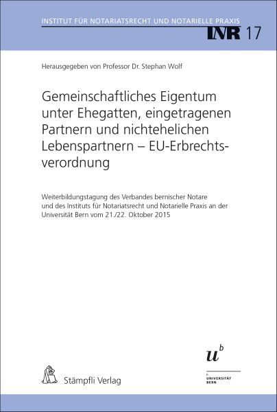 Gemeinschaftliches Eigentum unter Ehegatten, eingetragenen Partnern und nichtehelichen Lebenspartner