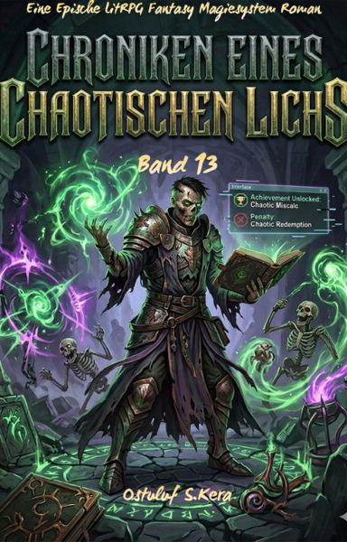 Chroniken Eines Chaotischen Lichs:Eine Epische LitRPG Fantasy Magiesystem Roman(Band 13)