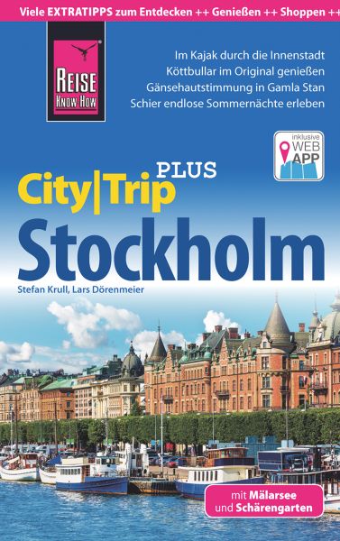 Reise Know-How CityTrip PLUS Stockholm mit Mälarsee und Schärengarten