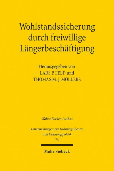 Wohlstandssicherung durch freiwillige Längerbeschäftigung