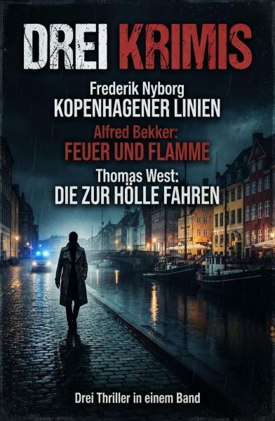 Bekker/Nyborg/West/ - Drei Krimis: Kopenhagener Linien / Feuer und Flamme / Die zur Hölle fahren
