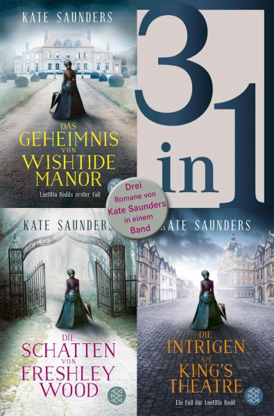 Das Geheimnis von Wishtide Manor / Die Schatten von Freshley Wood / Die Intrigen am King's Theatre -