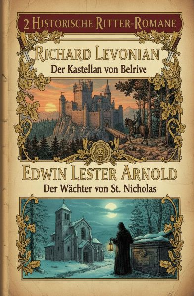 2 Historische Ritter-Romane: Der Kastellan von Belrive / Der Wächter von St. Nicholas
