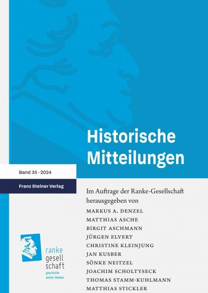 Historische Mitteilungen 35 (2024)