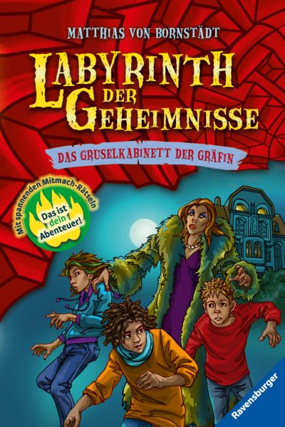 Labyrinth der Geheimnisse, Band 2 - Das Gruselkabinett der Gräfin