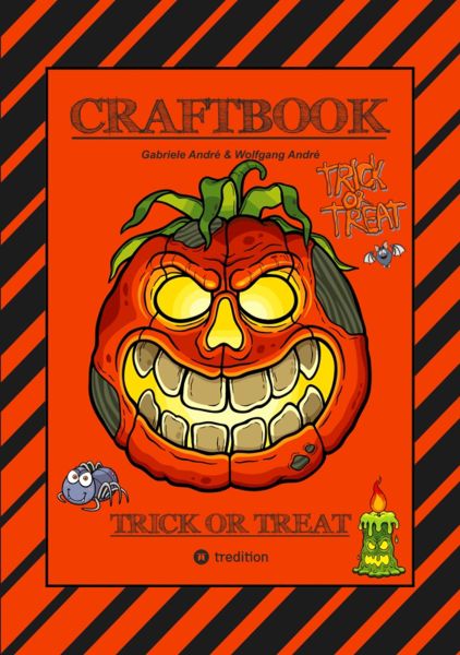 CRAFTBOOK - 100 SEITEN GESPENSTISCHES HALLOWEEN - GEISTERSPIEL - RÄTSEL - GRUSELIGE MOTIVE - DIA DE