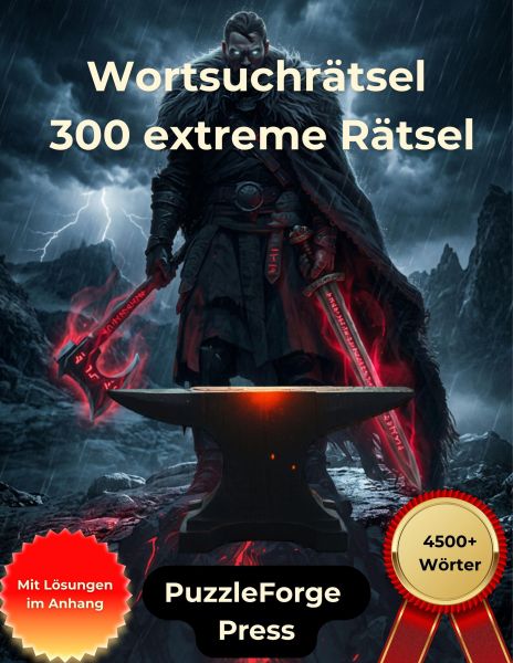 Wortsuchrätsel – 300 extreme Rätsel