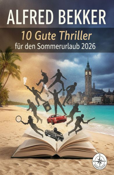 10 Gute Thriller für den Sommerurlaub 2026