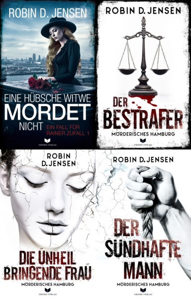 Mörderisches-Hamburg-Krimi-Sammelband: Eine hübsche Witwe mordet nicht, Der Bestrafer, Die unheilbri