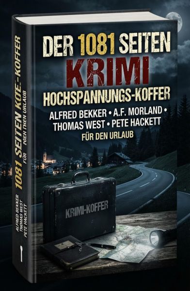 Der 1081 Seiten Krimi Hochspannungs-Koffer für den Urlaub