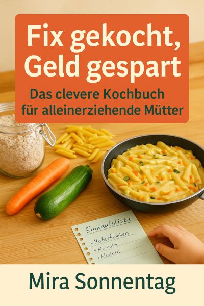 "Fix gekocht, Geld gespart: Das clevere Kochbuch für alleinerziehende Mütter" Schnelle, günstige un