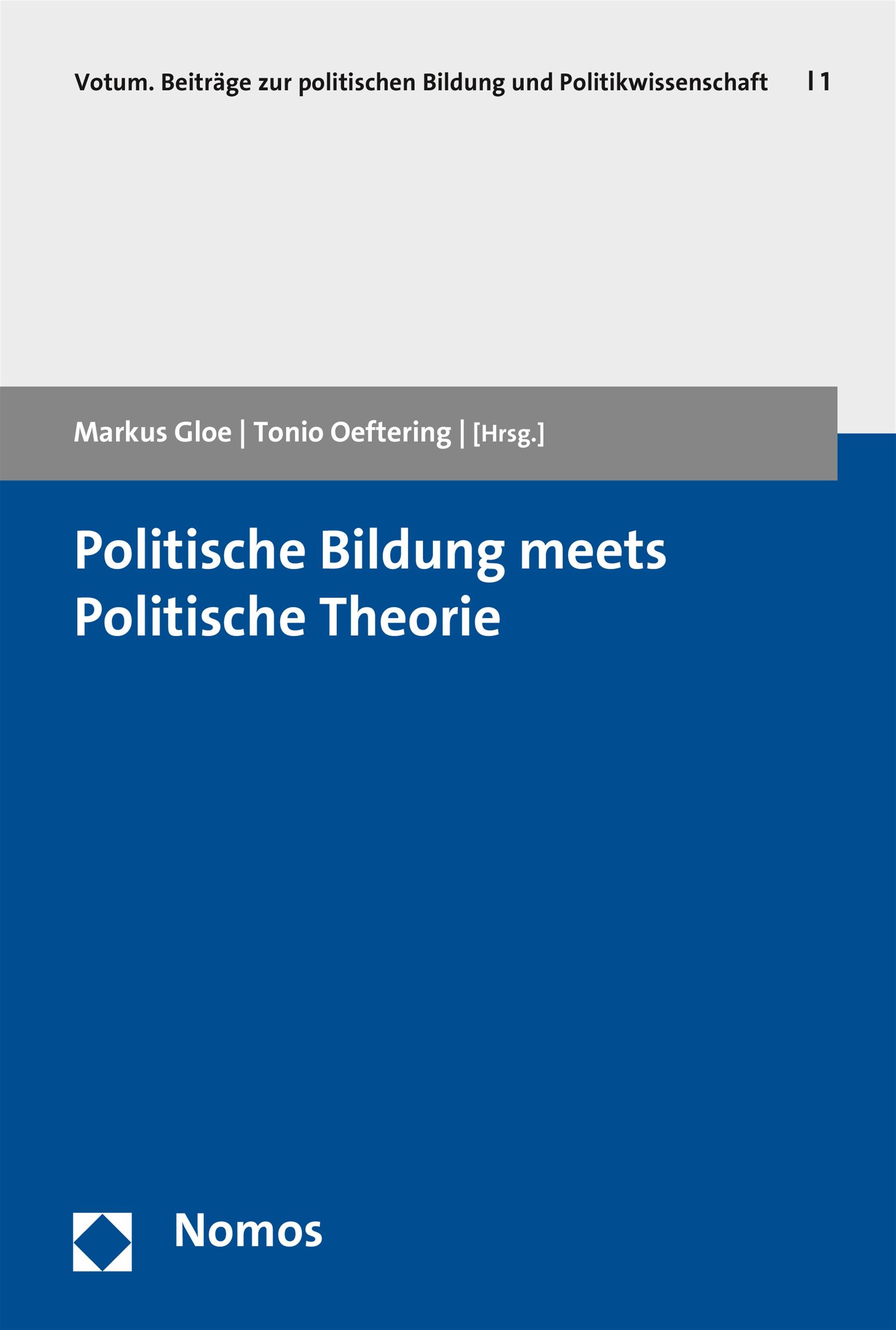 Politische Bildung meets Politische Theorie (, Markus Gloe, Tonio