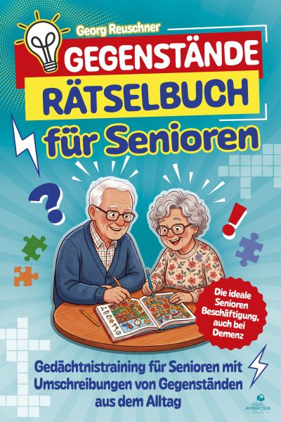 Gegenstände Rätselbuch für Senioren