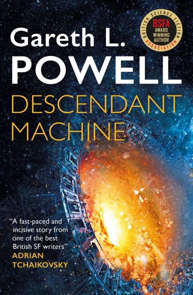 Cover Gareth L. Powell: Descendant Machine