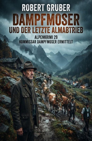 Dampfmoser und der letzte Almabtrieb: Alpenkrimi 29: Kommissar Dampfmoser ermittelt