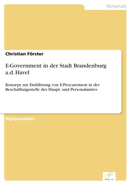 E-Government in der Stadt Brandenburg a.d. Havel