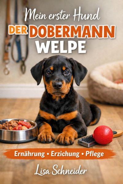 Mein erster Hund der Dobermann Welpe