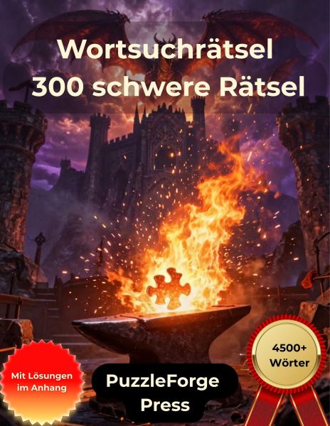 Wortsuchrätsel – 300 schwere Rätsel