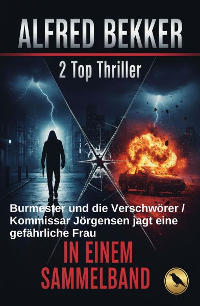 2 Top Thriller: Burmester und die Verschwörer / Kommissar Jörgensen jagt eine gefährliche Frau