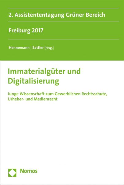 Immaterialgüter und Digitalisierung