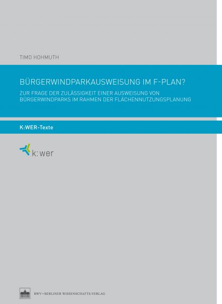 Bürgerwindparkausweisung im F-Plan?