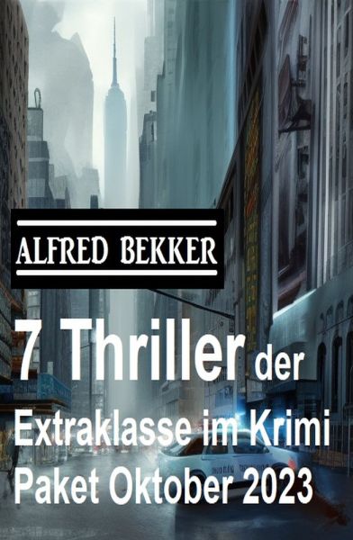 7 Thriller der Extraklasse im Krimi Paket Oktober 2023