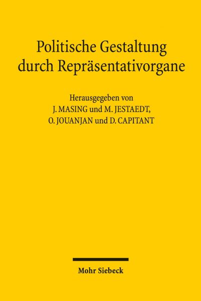 Politische Gestaltung durch Repräsentativorgane