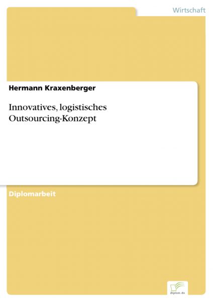 Innovatives, logistisches Outsourcing-Konzept