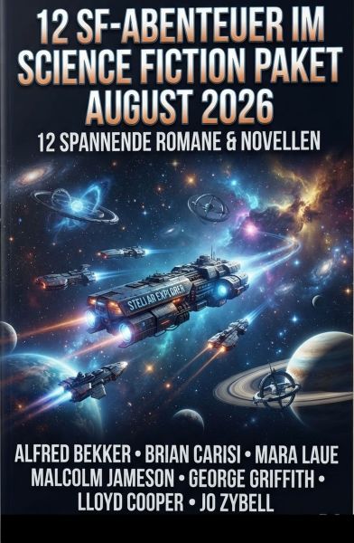 12 SF-Abenteuer im Science Fiction Paket August 2026