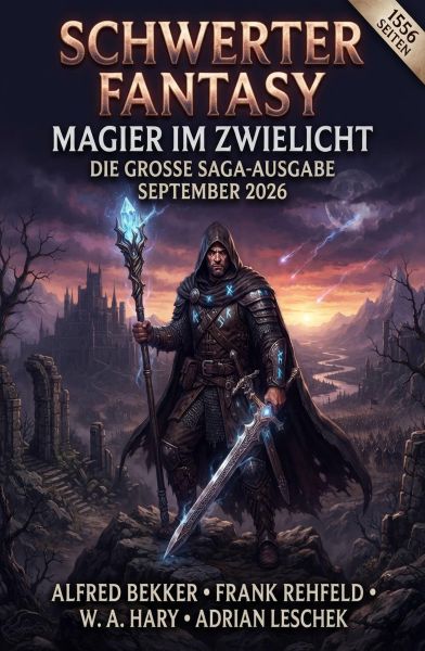 1556 Seiten Schwerter Fantasy - Magier im Zwielicht Ausgabe September 2026