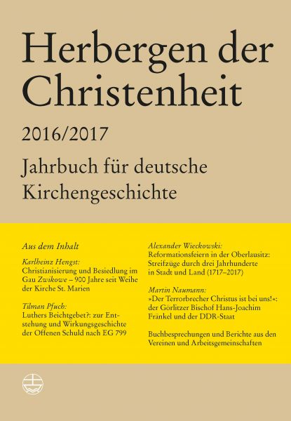 Herbergen der Christenheit 2016/2017