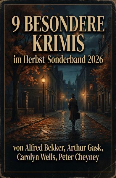 9 Besondere Krimis im Herbst-Sonderband 2026