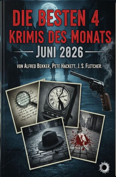 Die besten 4 Krimis des Monats Juni 2026