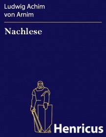 Nachlese