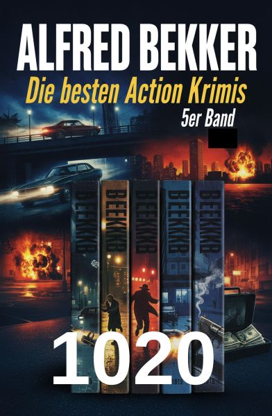 Die besten Action Krimis 5er Band 1020